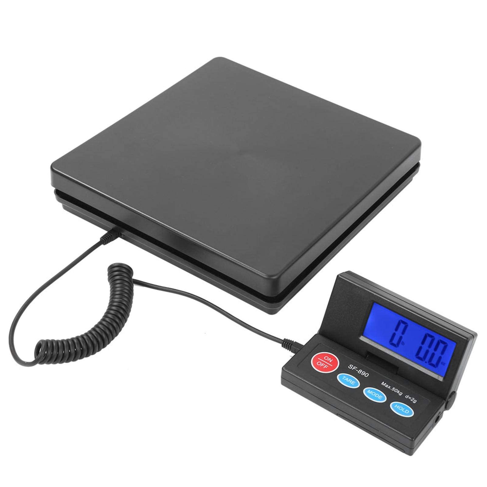Ejoyous Home Improvement Tool balance postale 50kg LCD inox