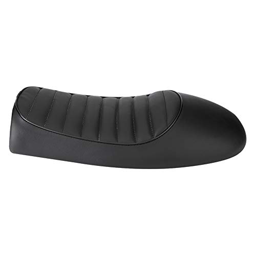 Ejoyous Selle moto cuir PU 53cm noir style B