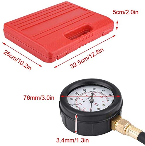 Ejoyous Testeur Compression Moteur Essence 0-100 PSI Coffret