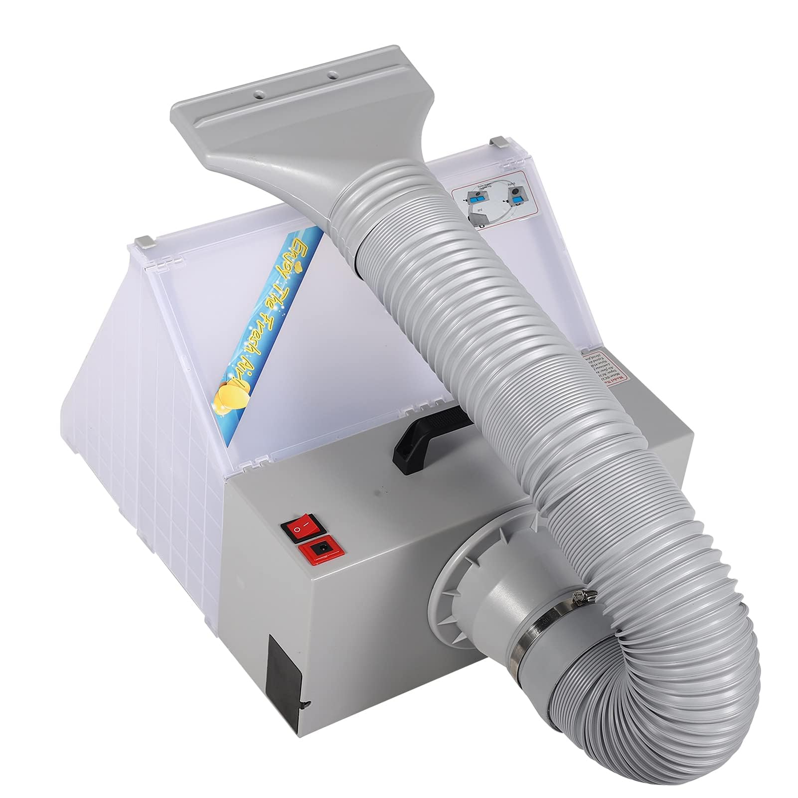 Ejoyous Cabine Aérographe 4 m³/min Cabine Peinture Filtre LED
