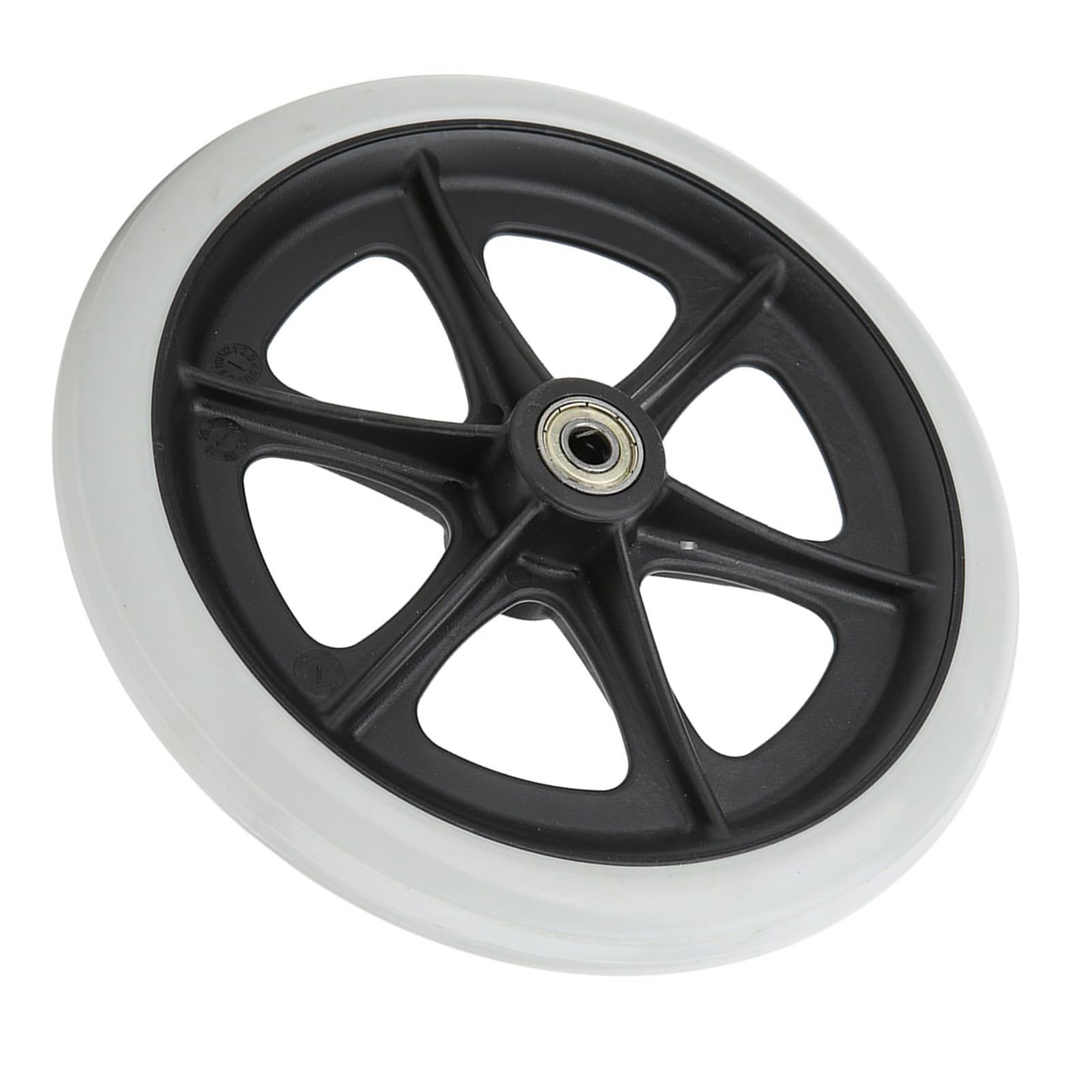 FTVOGUE Roue fauteuil roulant avant 8 pouces 200 mm gris