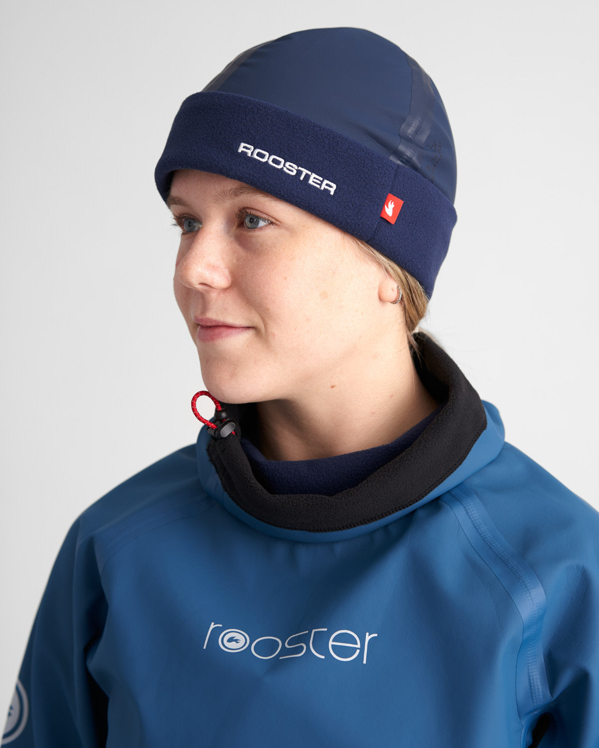 Rooster Aquafleece bonnet Pro chaud coupe-vent noir
