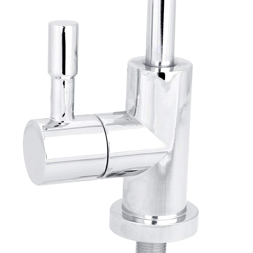 Jadeshay Robinet Cuisine Mitigeur Zinc Chromé Bec Orientable
