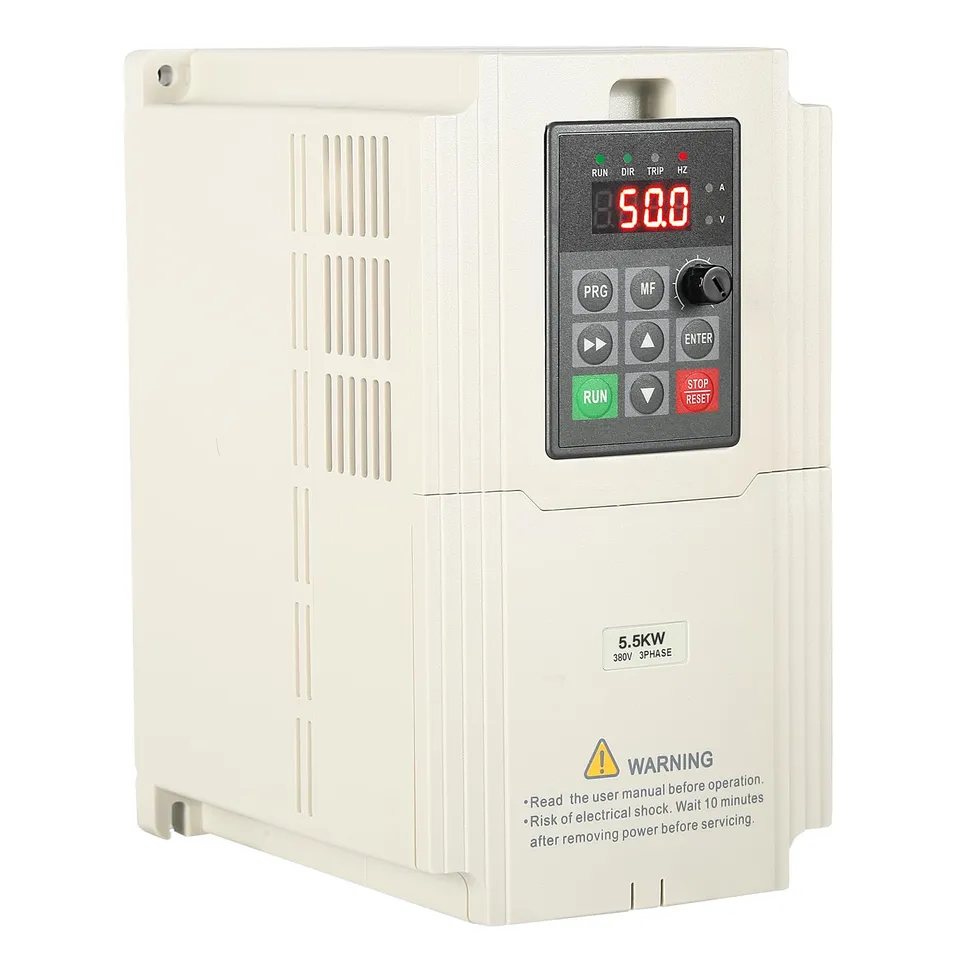 Jadeshay onduleur VFD 380V 5,5kW variateur triphasé
