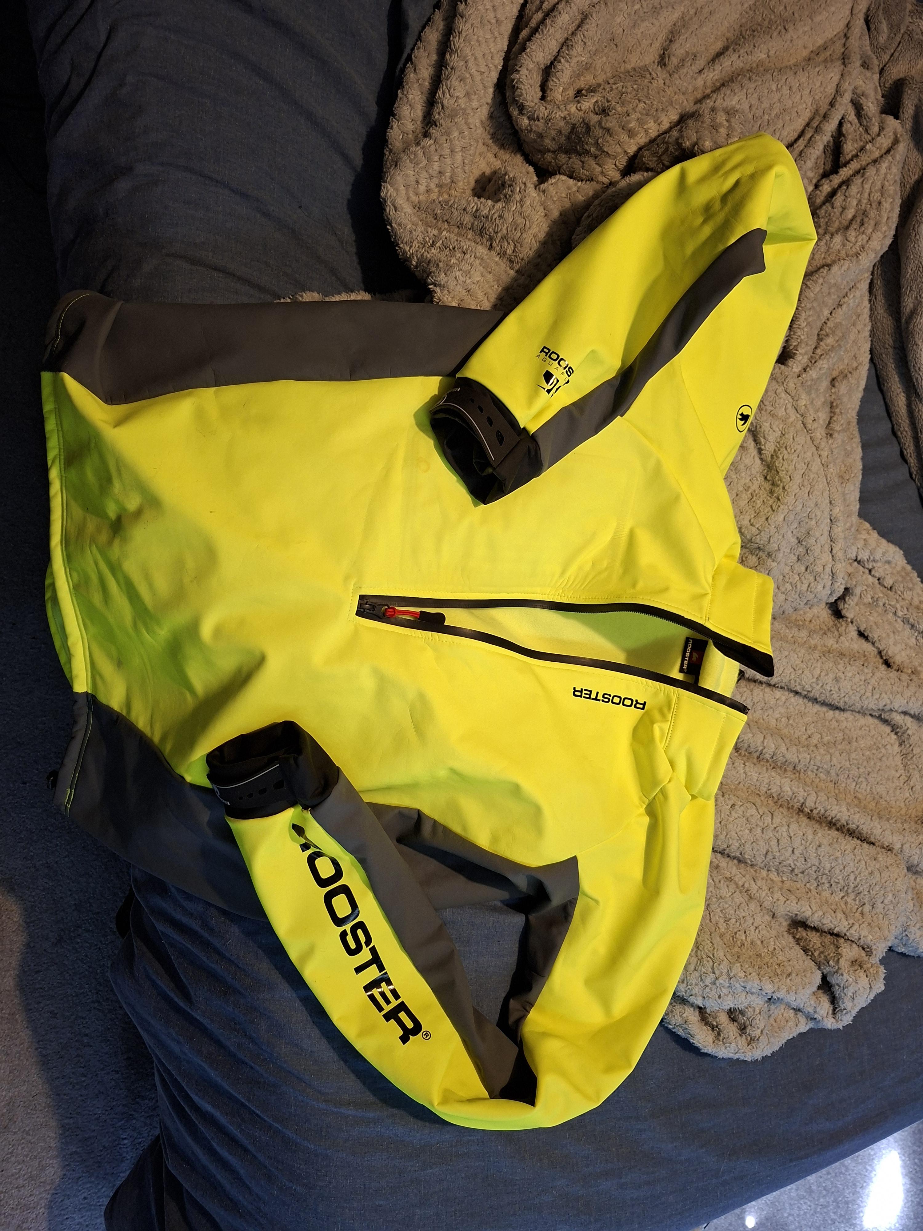 Rooster Aquafleece top Active zippé Noir