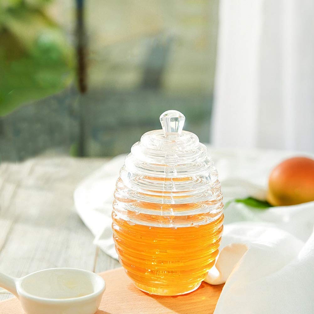 Jadeshay Pot Miel Ruche 265 ml avec Cuillère Miel