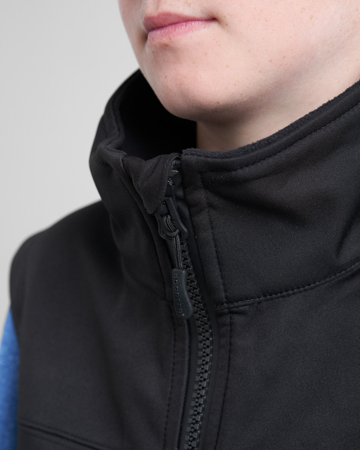 Rooster Coastal gilet softshell junior noir Junior Large
