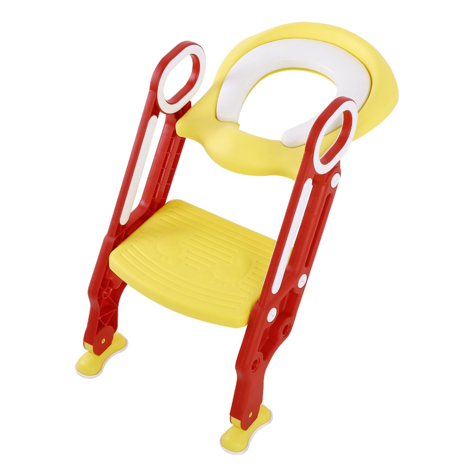 Ejoyous Health & Beauty siège toilette enfant réglable marche rouge
