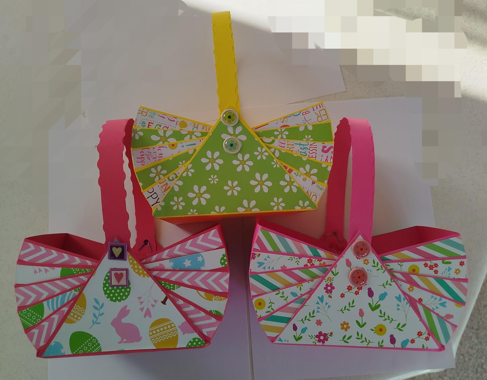 FEPITO Arts & Crafts 45 feuilles papier décoratif Pâques A4