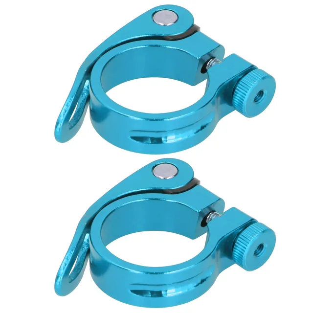 Tissting 35 mm collier de selle alu bleu lot de 2