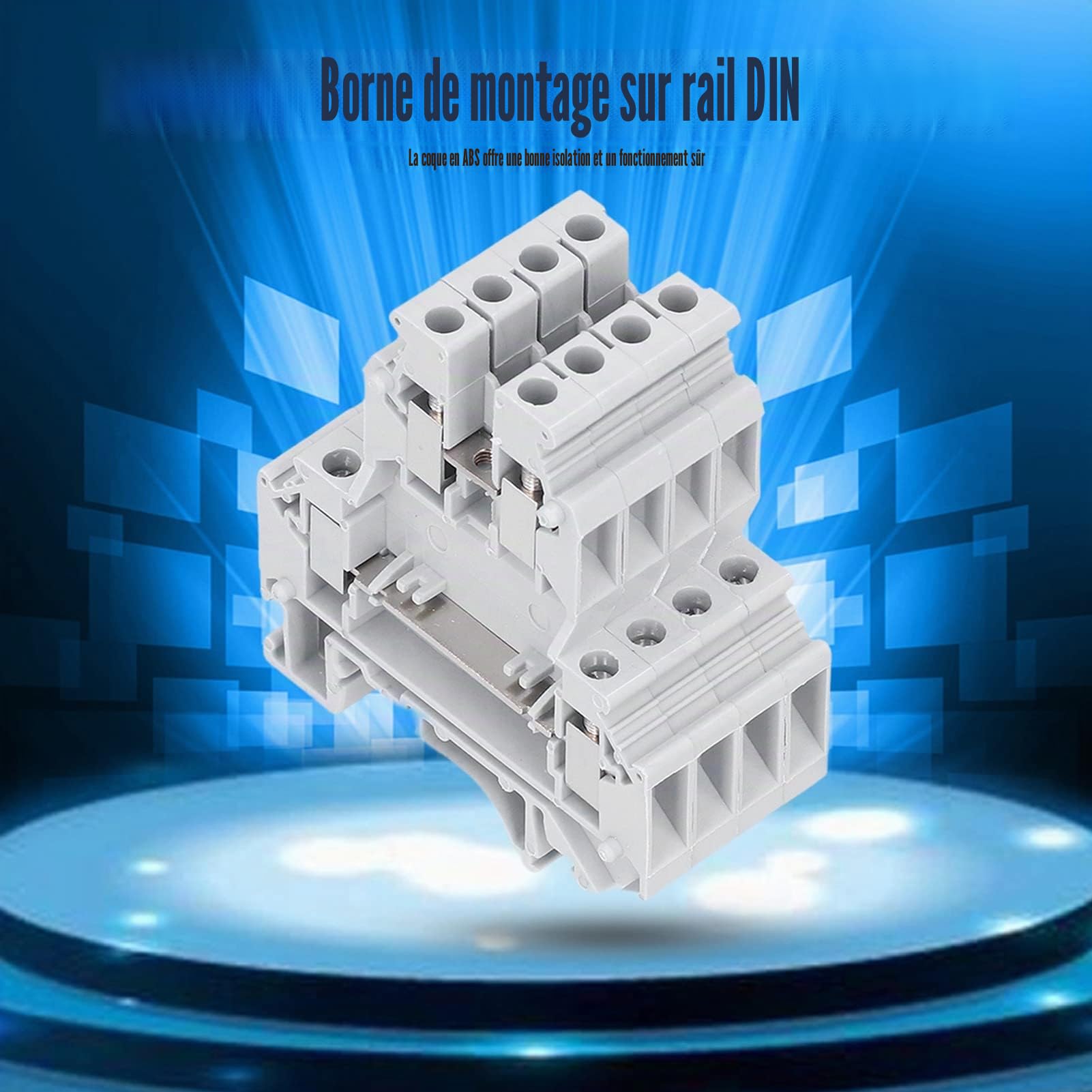 Tissting DIY bornier rail DIN UKK-5 500V 32A lot 100