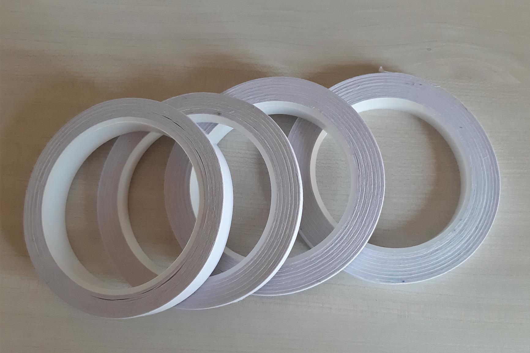 FEPITO Adhesive Tapes ruban double face 4 rouleaux 25m