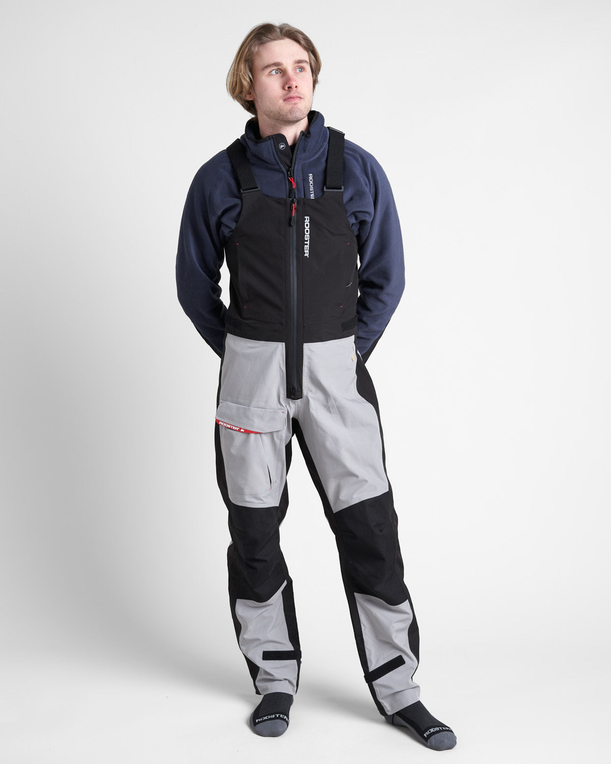 Rooster Coastal SB1 salopette Hi-Fits Navy imperméable