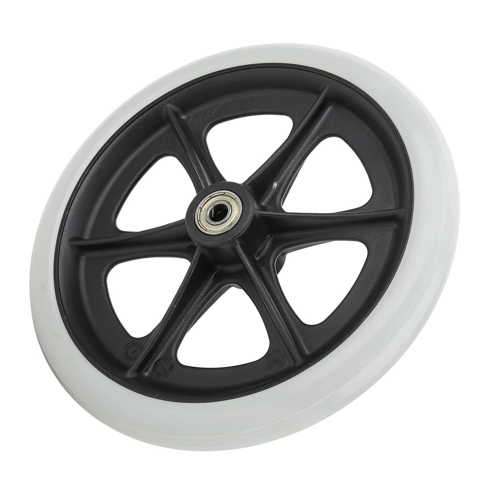 FTVOGUE Roue fauteuil roulant avant 8 pouces 200 mm gris