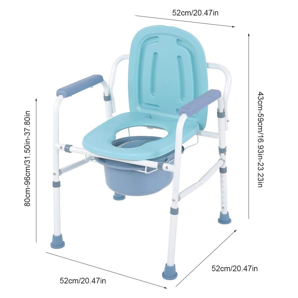 Ejoyous chaise percée adulte pliable acier