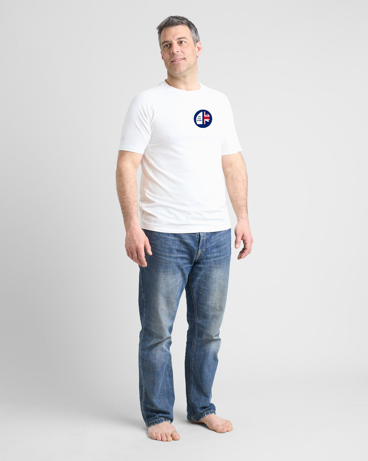 Rooster Event T-Shirt t-shirt blanc Deaf Sailing homme