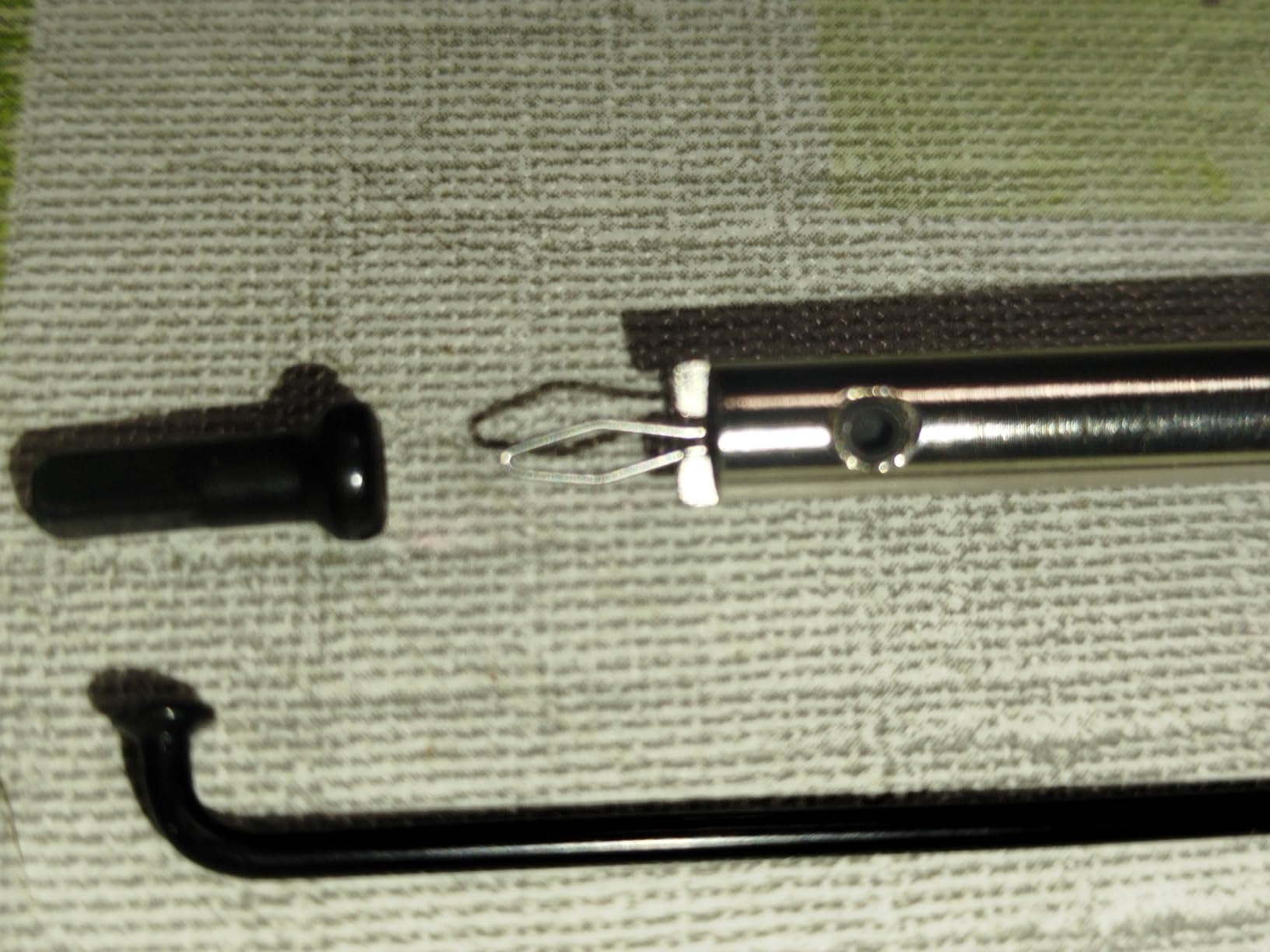 Tissting Outil Rayons Vélo Clé Inox avec Embout Perceuse