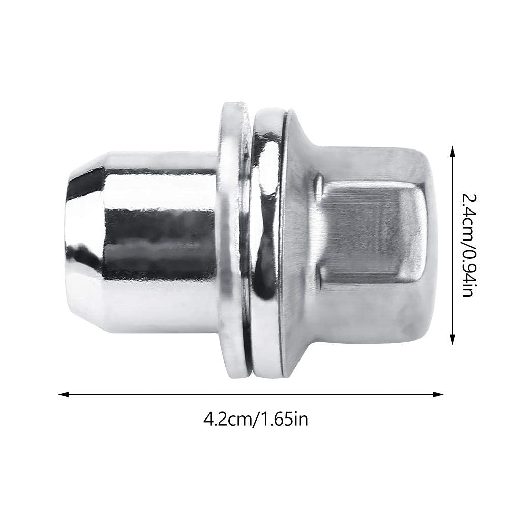 Ejoyous Écrous roue LR068126 inox 20 pcs Discovery