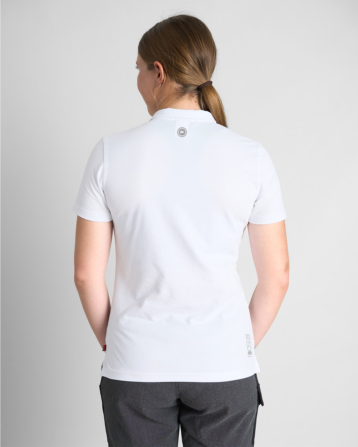 Rooster Technical Casual Polo Femme UK12 coton respirant