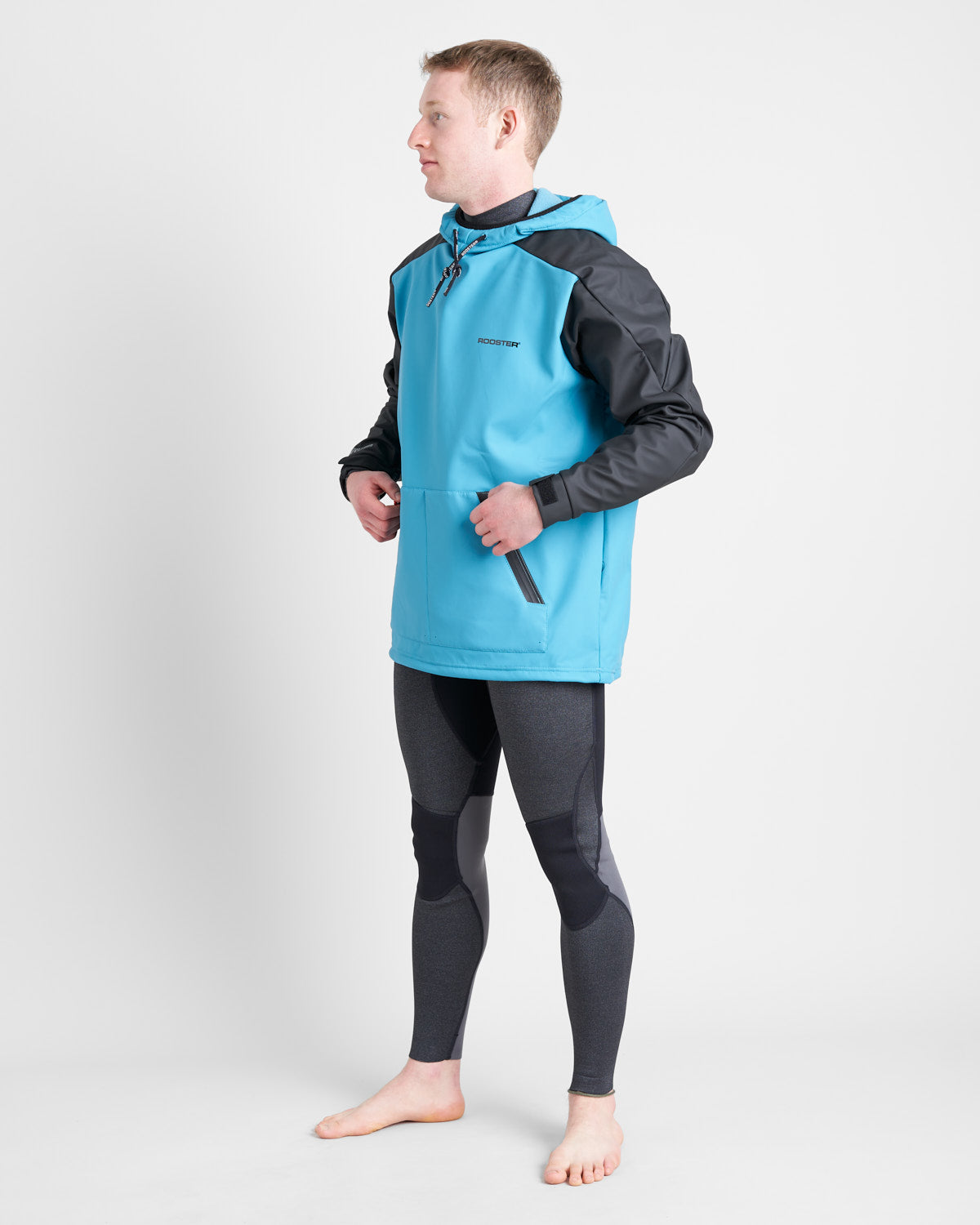 Rooster Aquafleece Hoodie sweat rose X-Small/Small