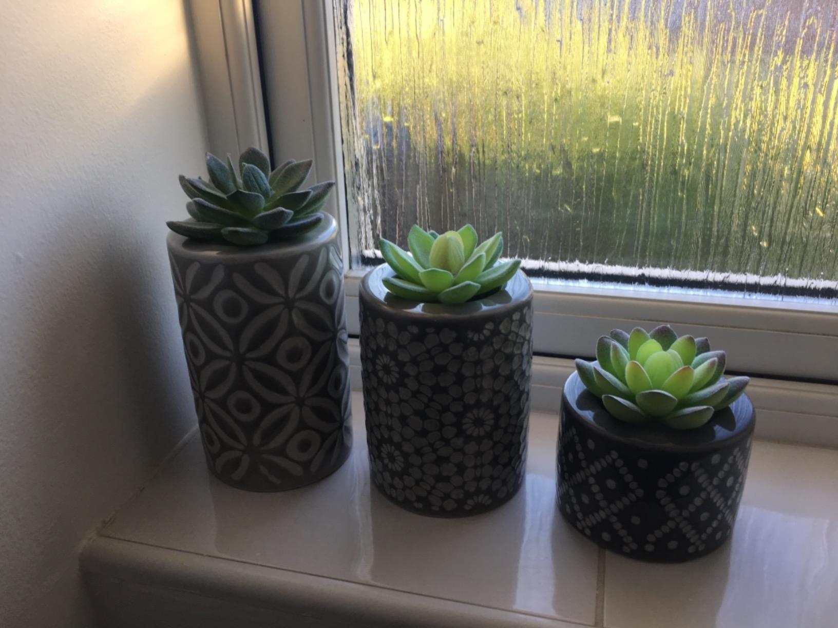 FEPITO Plantes Succulentes Artificielles Vertes 16 Pièces