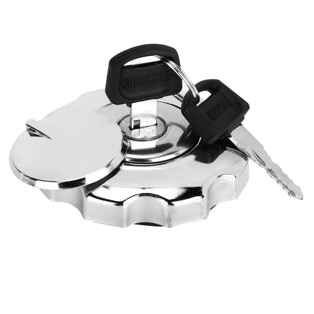 Tissting Réservoir Essence Moto 9L Noir Brillant CG125