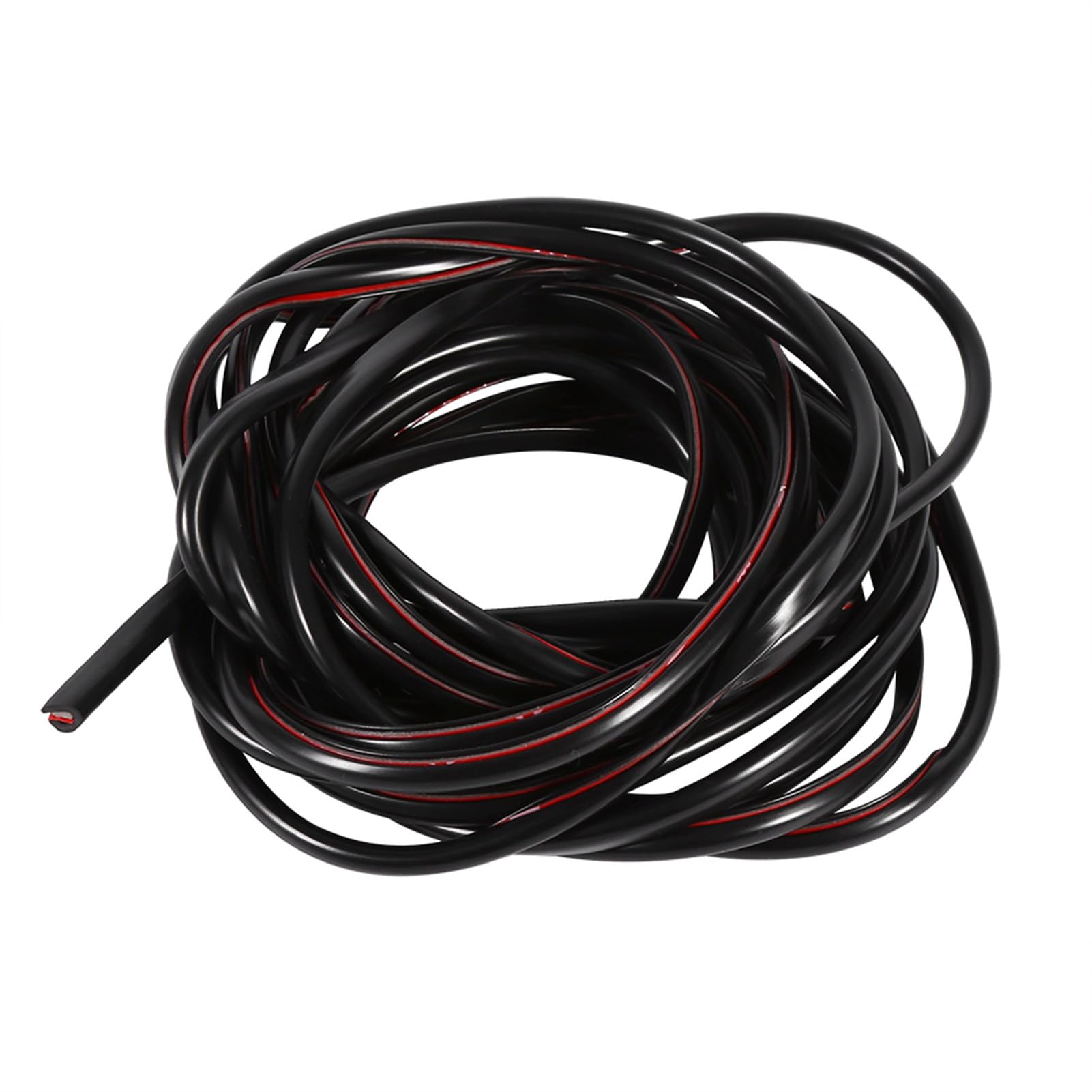 Ejoyous Bande Protection Porte Voiture 5 m Noir Caoutchouc