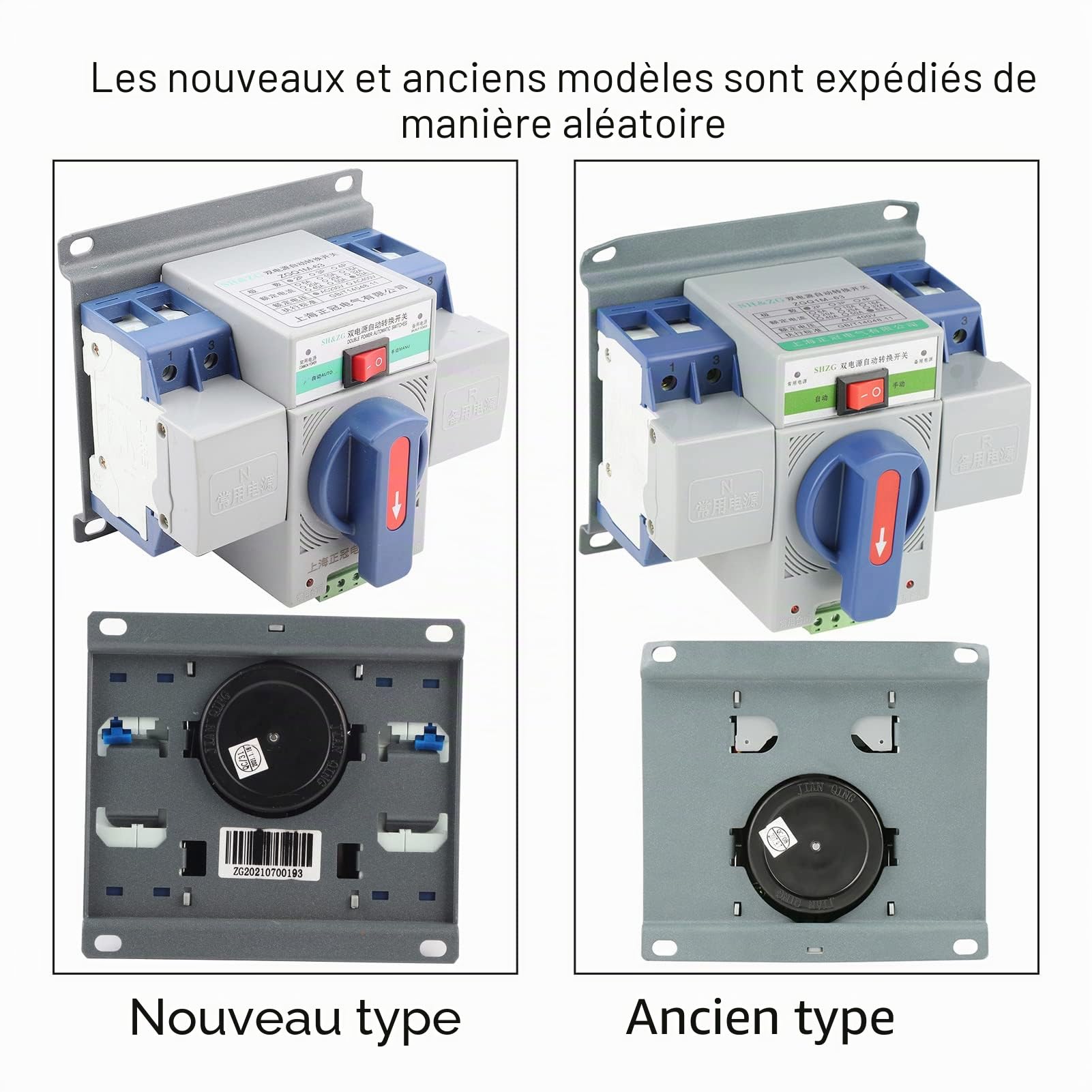 FTVOGUE commutateur de transfert 220V 63A 2P automatique