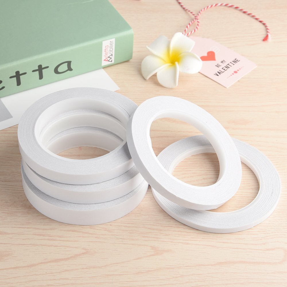 FEPITO Adhesive Tapes ruban double face 5 rouleaux 25 m