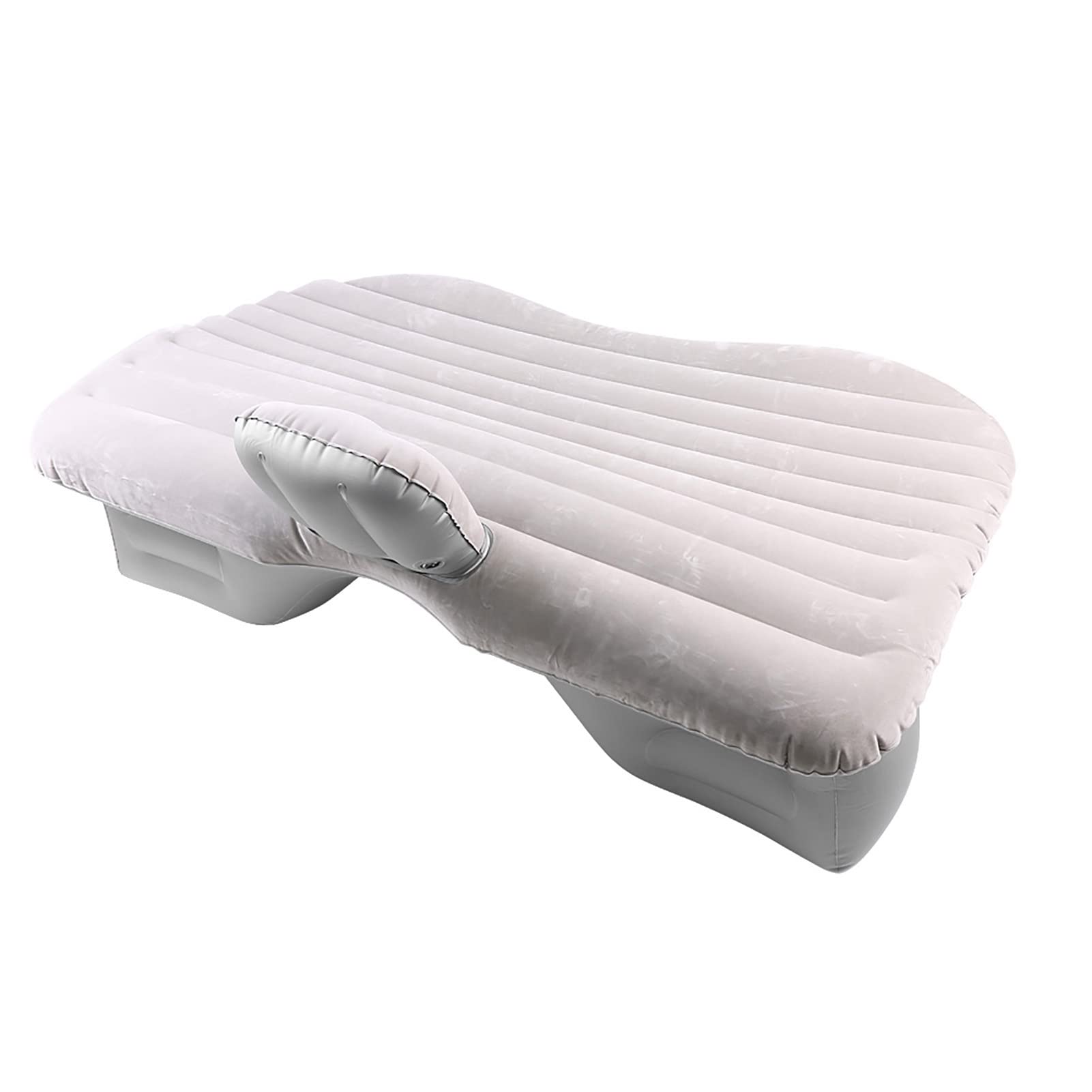 Ejoyous Lit Gonflable Voiture PVC Gris + Pompe 12V