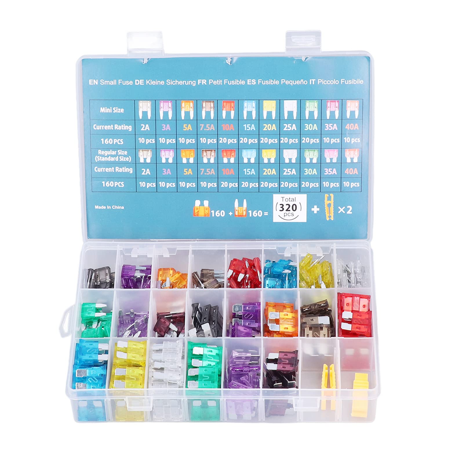 Tissting Kit Fusibles Lame Voiture 320 Pièces 2A-40A