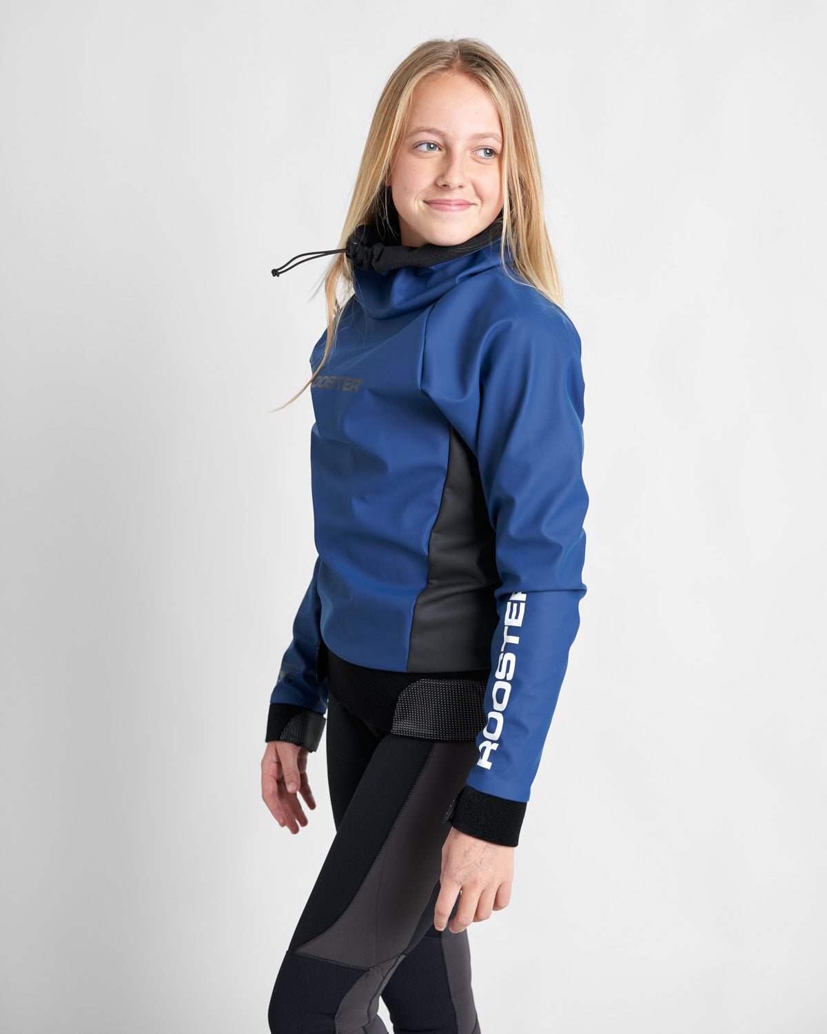 Rooster Aquafleece Pro Lite Top polaire voile junior rose waterproof