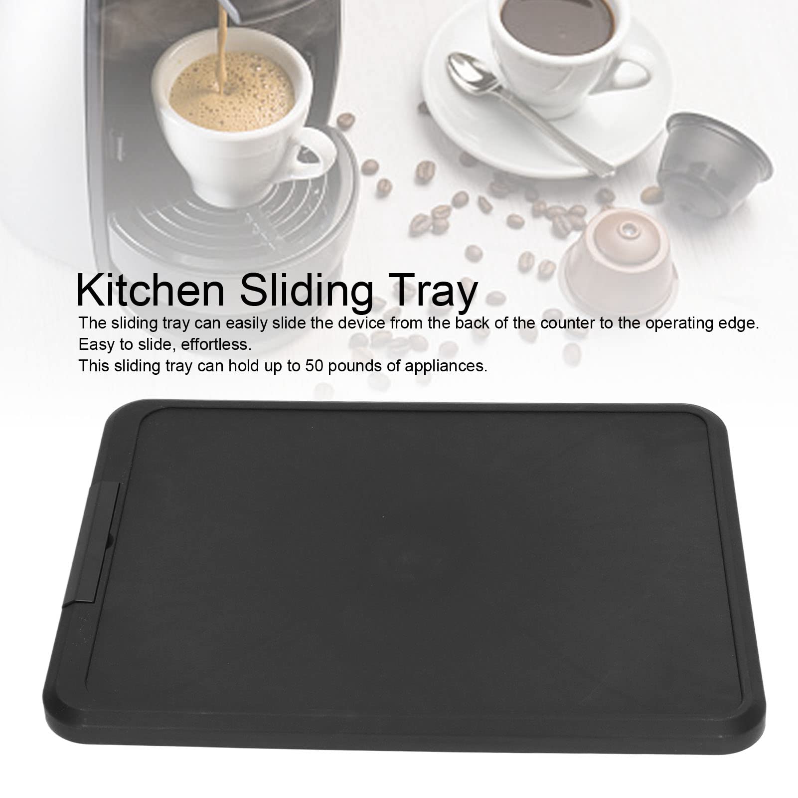 Tissting Kitchen Bathroom plateau coulissant cuisine XL 41x30 cm