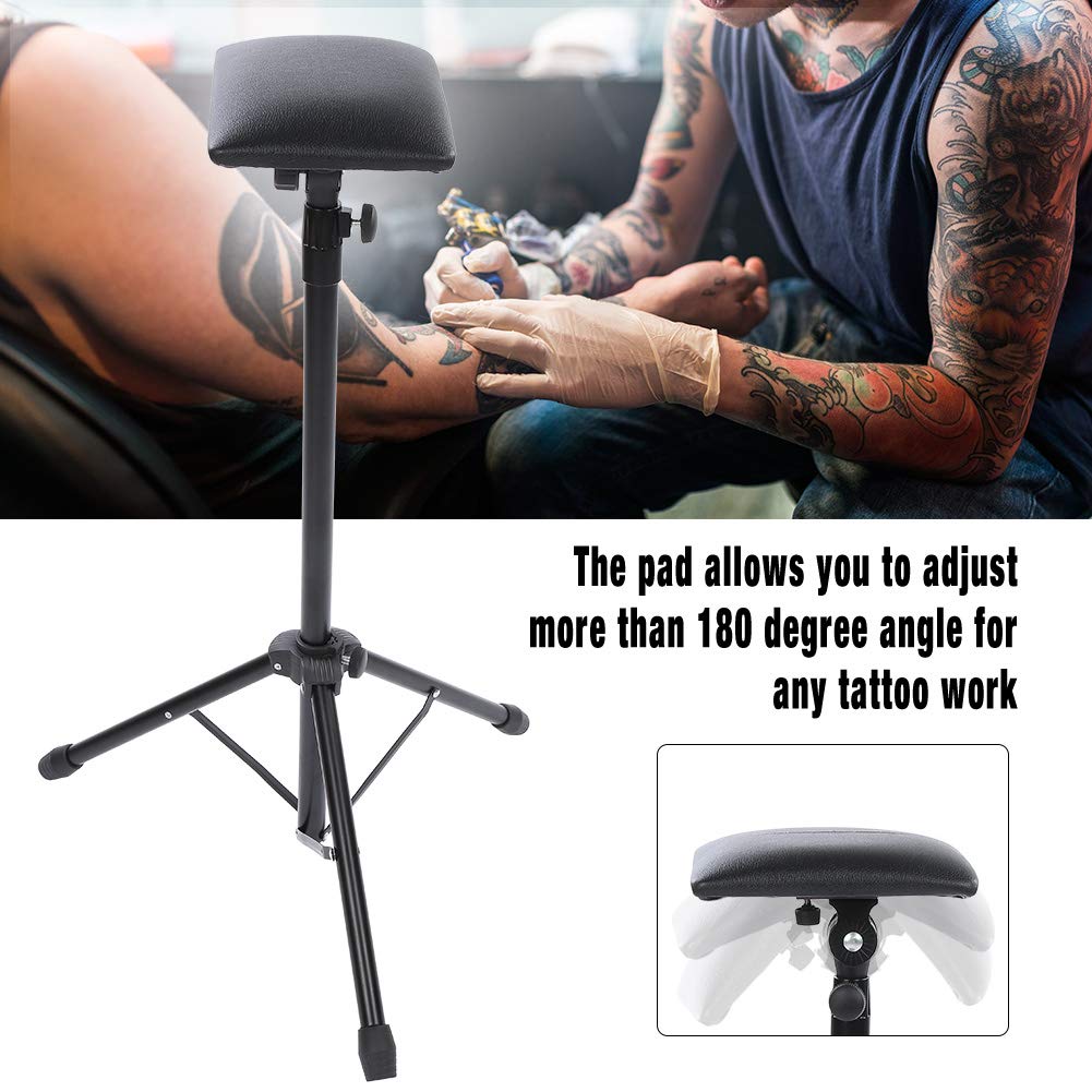 Ejoyous Health Beauty accoudoir tatouage noir réglable 83-136 cm