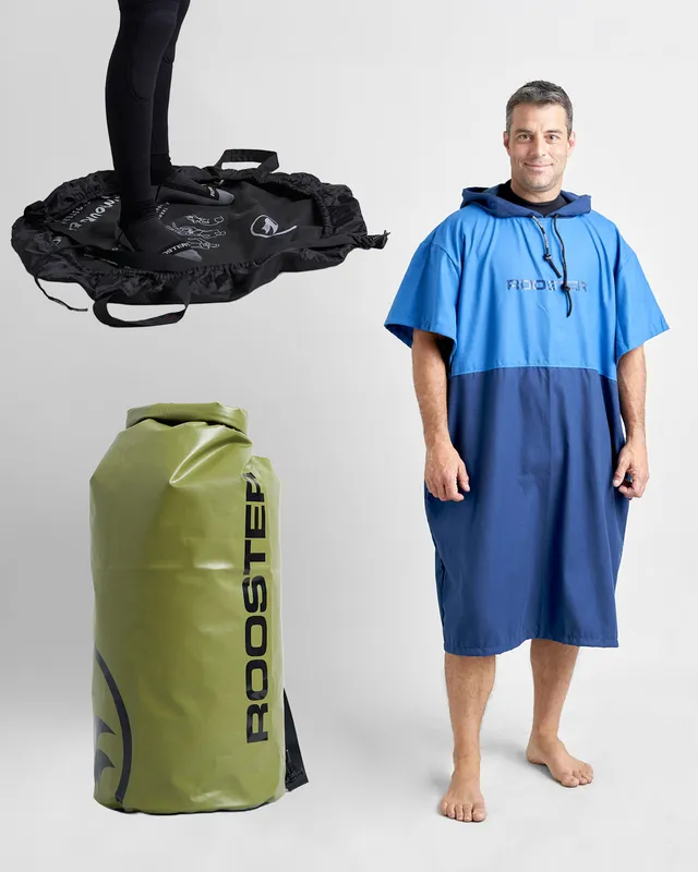 Rooster Changing Kit bundle poncho + sac étanche 60 L
