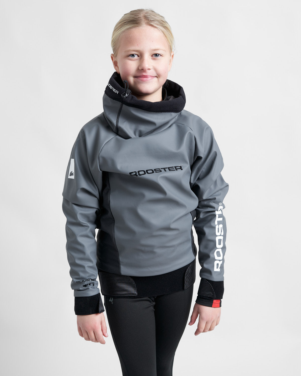Rooster Aquafleece Pro Lite Top polaire voile junior rose waterproof
