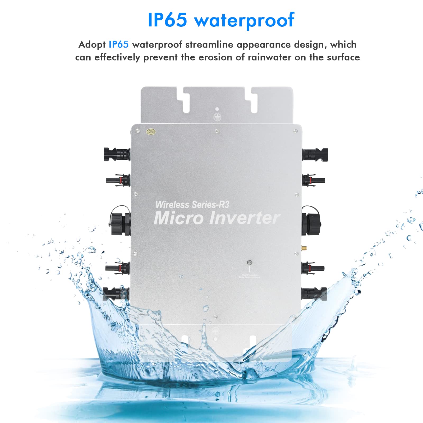 Jadeshay Solaire 1600W micro-onduleur réseau WiFi IP65