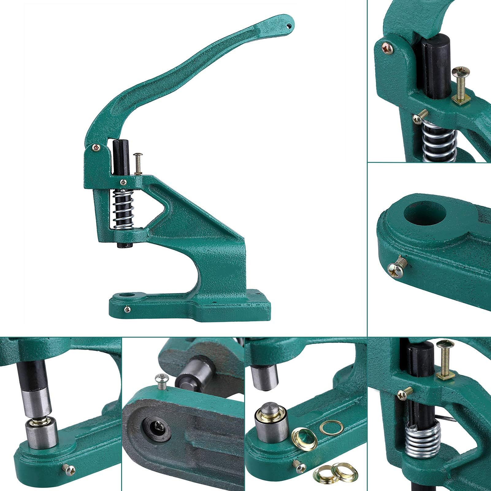Ejoyous Home Improvement Tool pince oeillets 6/10/12 mm