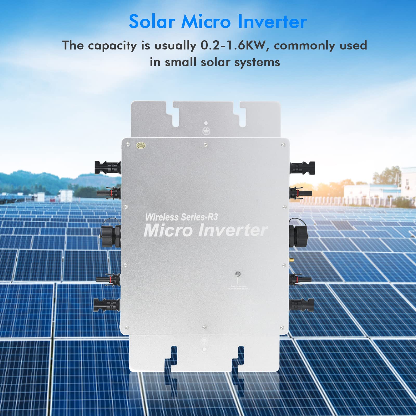 Jadeshay Solaire 1600W micro-onduleur réseau WiFi IP65