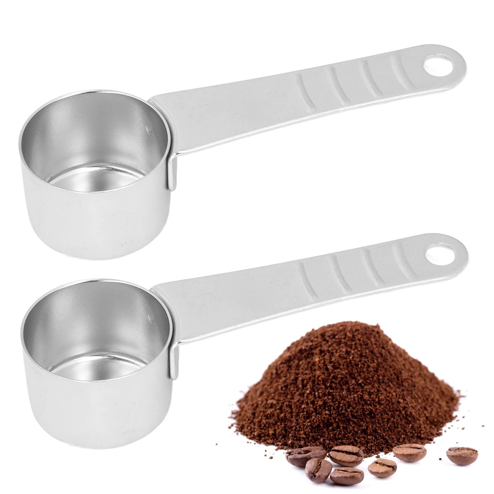Tissting Cuillère Café Inox Mesure Poudre Lot 2