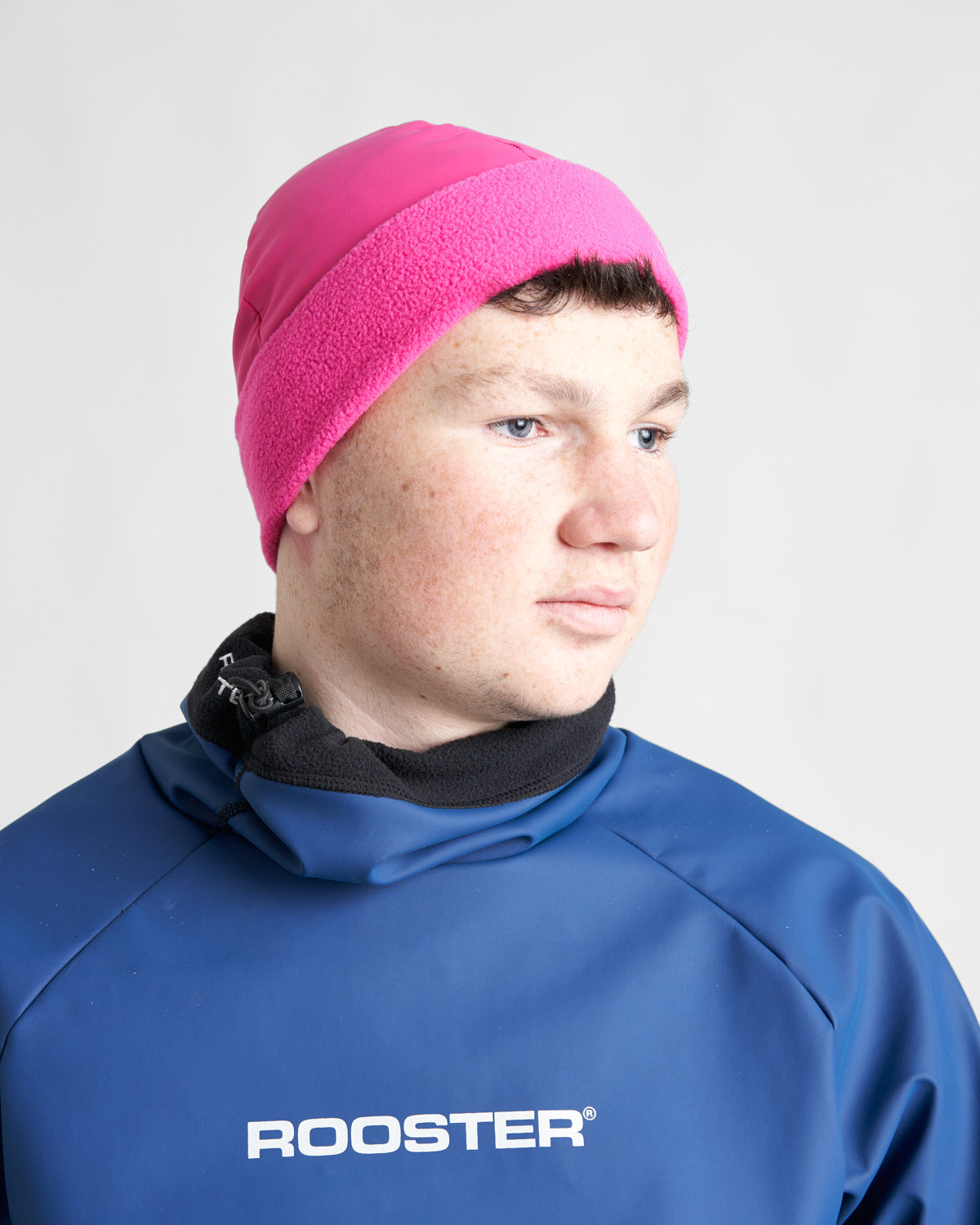 Rooster Aquafleece Bonnet Rose Polaire Coupe-Vent