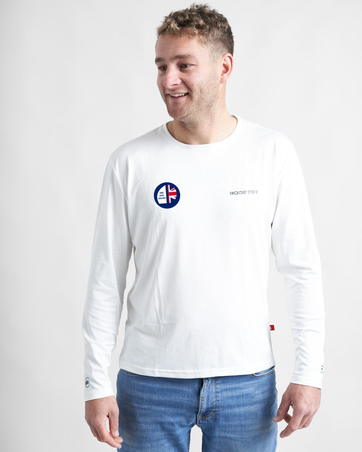 Rooster Tech Tops t-shirt technique UV50+ manches longues bleu