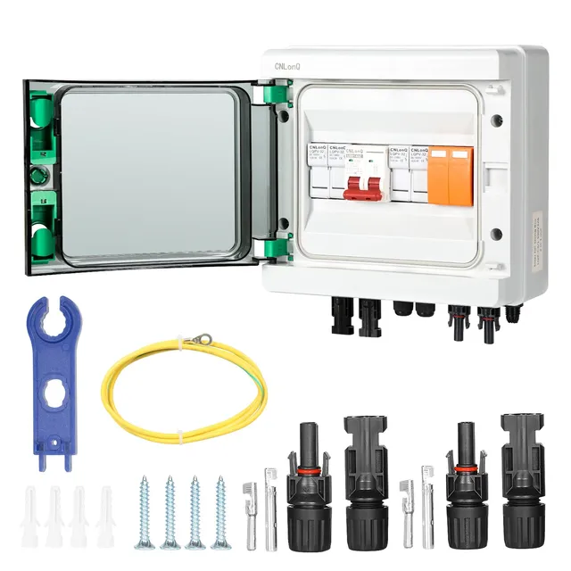 Jadeshay Solaire Photovoltaïque boîtier combinaison 2 voies IP65