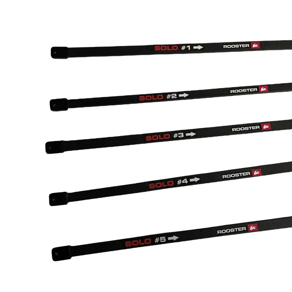 Rooster lattes carbone Solo jeu de 5 pour voile