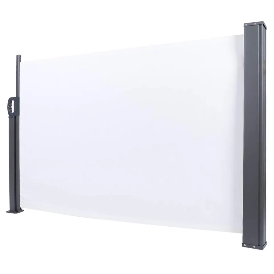 Ejoyous Brise Vue Rétractable Étanche Jardin Patio 39x118"