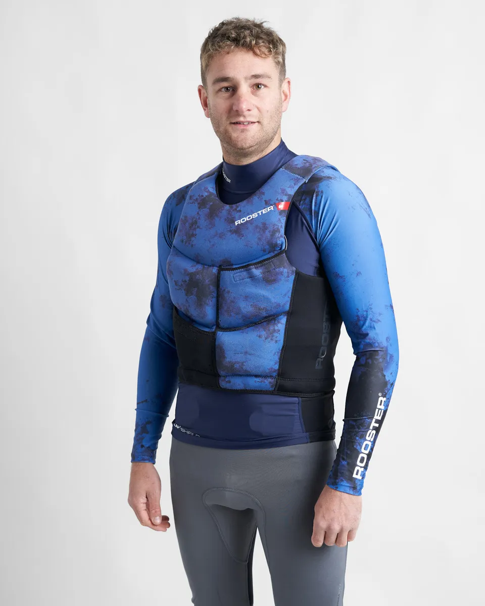 Rooster Race Armour Gilet Flottabilité Blue Seal 50N