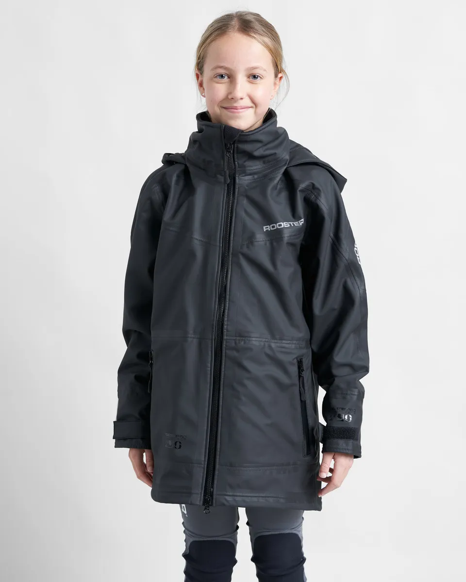 Rooster Aquafleece manteau RS Aero junior noir