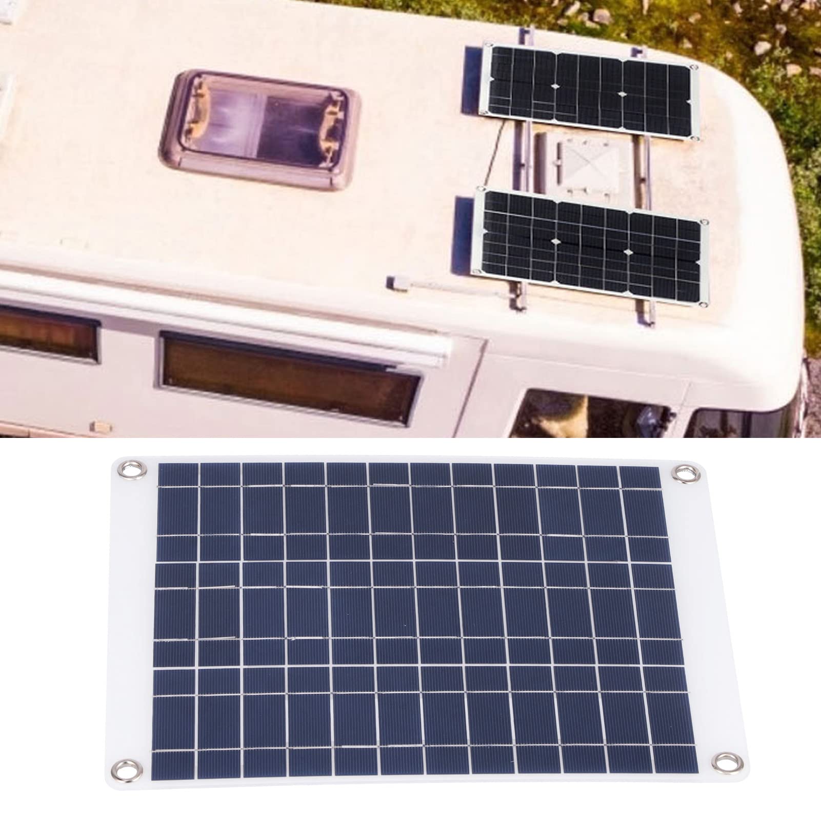 Jadeshay panneau solaire 15W 12V polycristallin portable