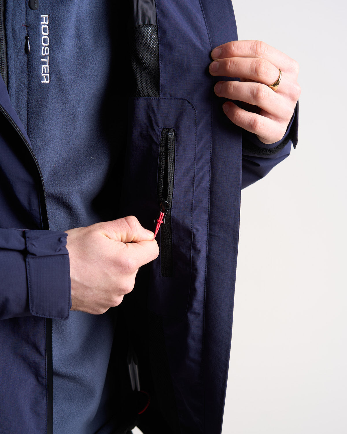 Rooster Shoreline veste imperméable à capuche nylon 10K
