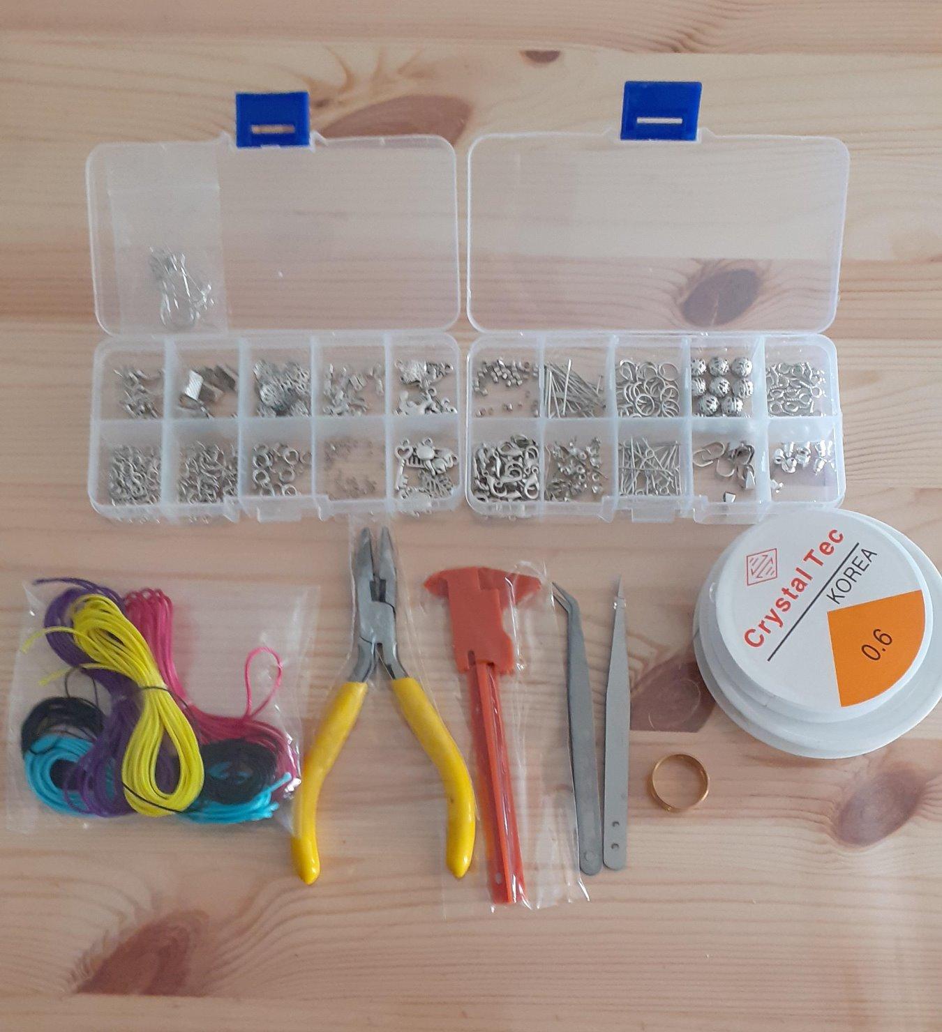 FEPITO Kit fabrication bijoux complet pinces démarrage